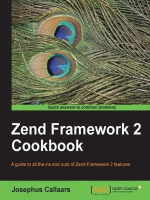 cover image of Zend Framework 2 Cookbook